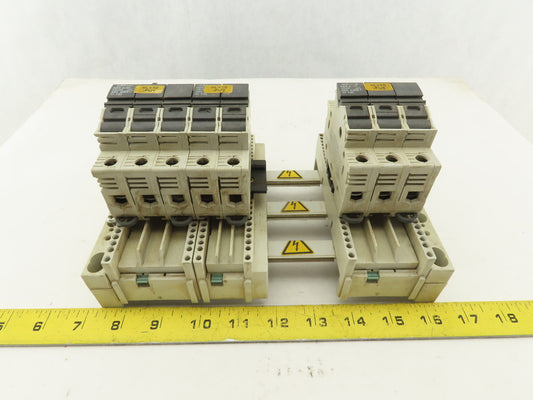 Allen Bradley AES 3x38 8US1 061-5FK08 32A 400/690V 50/60Hz Fuse Holders Bus Bar