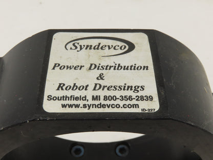 Syndeco 4" Swivel Base Hinged Robotic Dress Out Clamp