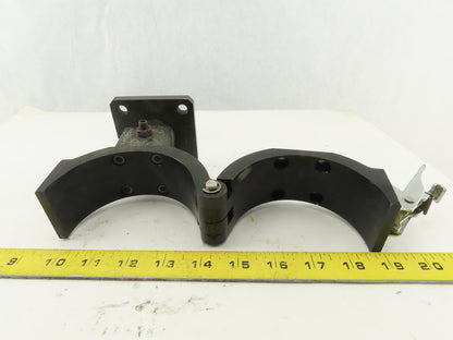Syndeco 4" Swivel Base Hinged Robotic Dress Out Clamp