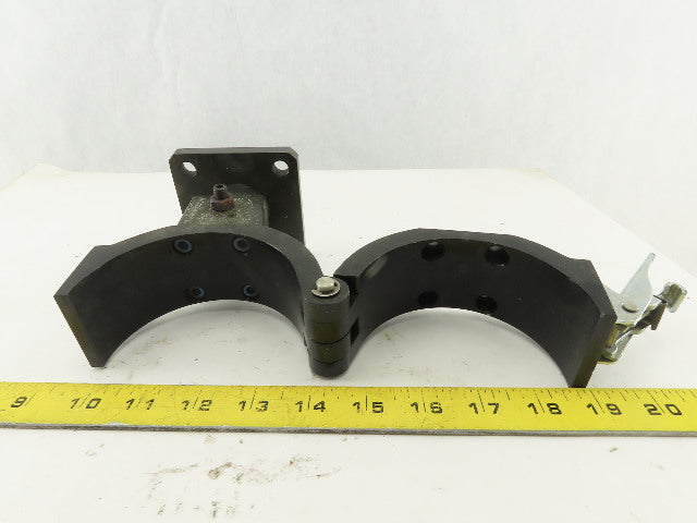 Syndeco 4" Swivel Base Hinged Robotic Dress Out Clamp