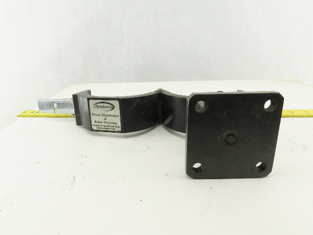 Syndeco 4" Swivel Base Hinged Robotic Dress Out Clamp
