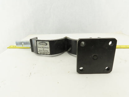 Syndeco 4" Swivel Base Hinged Robotic Dress Out Clamp