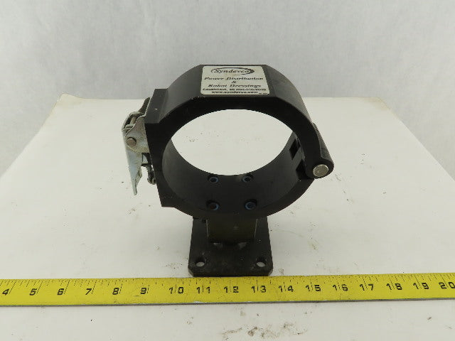 Syndeco 4" Swivel Base Hinged Robotic Dress Out Clamp