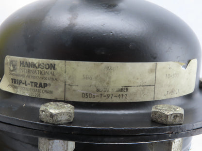 Hankison Model 506 Trip-L-Trap Compressed Air Condensate Trap Drain 25 Gal/Hr.