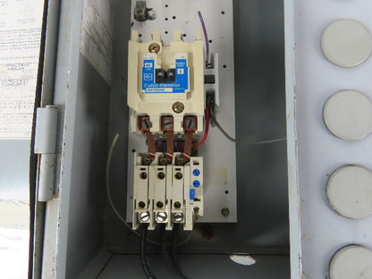 Eaton ECN1628AAD Non Reversing Starter Fused Disconnect 60A 120V Coil