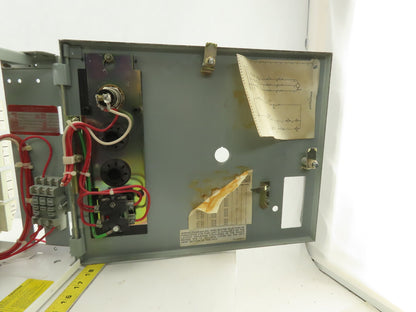 General Electric Type FVNR Model 8000 208V 2Hp 3Ph Size 1 MCC Bucket Starter