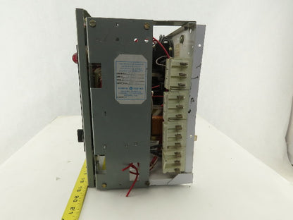 General Electric Type FVNR Model 8000 208V 2Hp 3Ph Size 1 MCC Bucket Starter