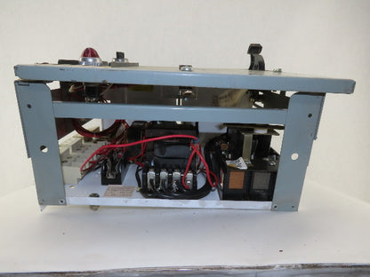 General Electric Type FVNR Model 8000 208V 2Hp 3Ph Size 1 MCC Bucket Starter