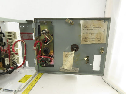 General Electric Type FVNR Model 8000 208V 1/4Hp 3Ph Size 1 MCC Bucket Starter