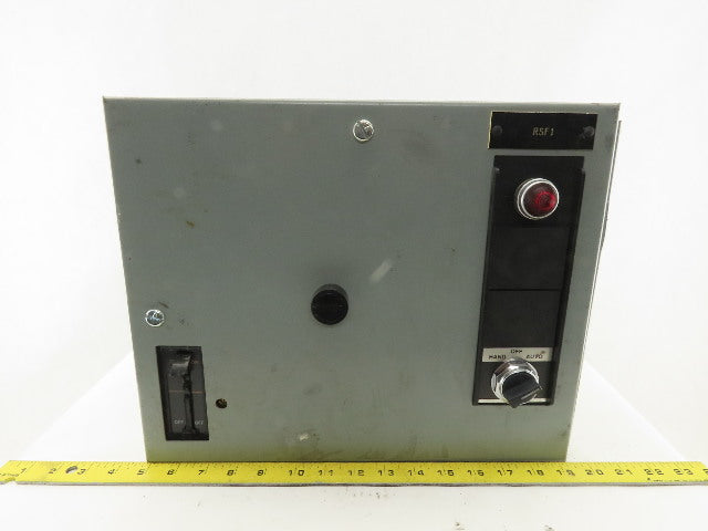 General Electric Type FVNR Model 8000 208V 1/4Hp 3Ph Size 1 MCC Bucket Starter