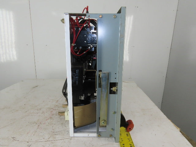 General Electric Type 2S1W Model 8000 208V 1/4Hp 3Ph Size 1 MCC Bucket Starter