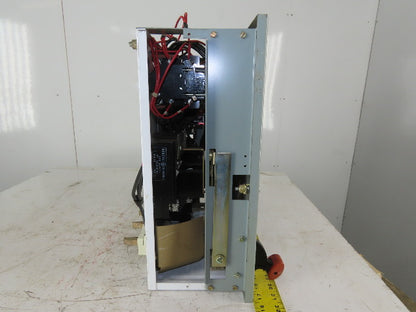 General Electric Type 2S1W Model 8000 208V 1/4Hp 3Ph Size 1 MCC Bucket Starter