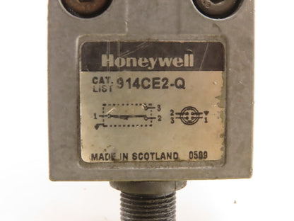Honeywell 914CE2-Q 250V Roller Plunger Limit Switch SPDT