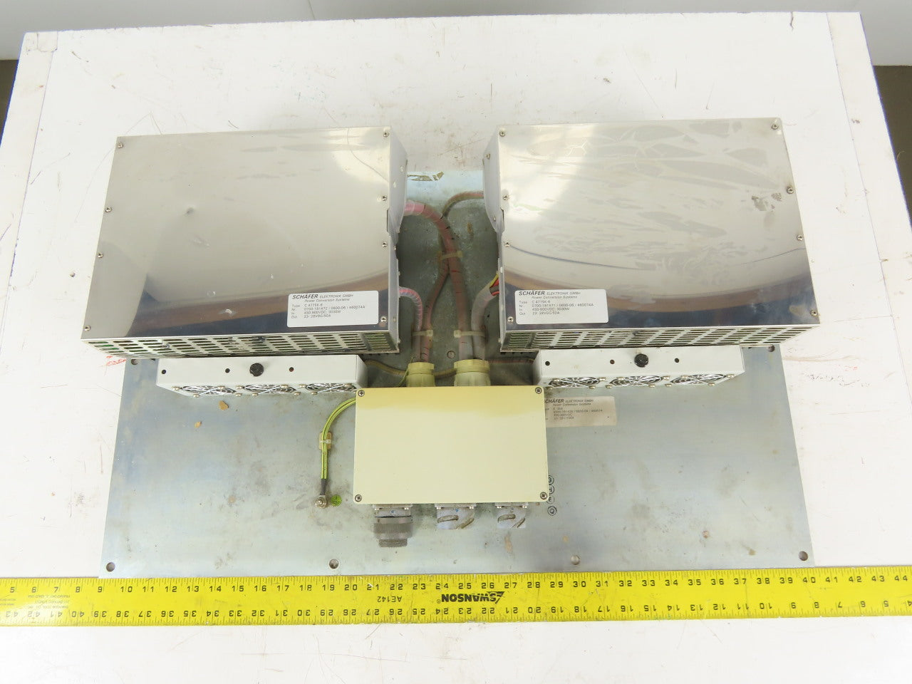 Schafer C 4775K-6 Type K 354 DC-DC Power Converter 450/900VDC To 23-28V 100A