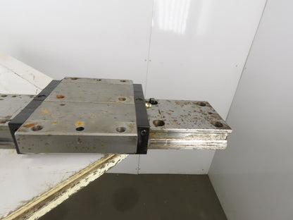 Star 35/90 30mm x 90mm Linear Guide Rail W/ 4 Ball Carriages 1790mm