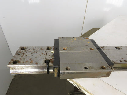 Star 35/90 30mm x 90mm Linear Guide Rail W/ 4 Ball Carriages 1790mm
