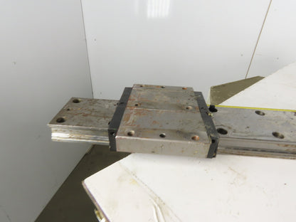 Star 35/90 30mm x 90mm Linear Guide Rail W/ 4 Ball Carriages 1790mm