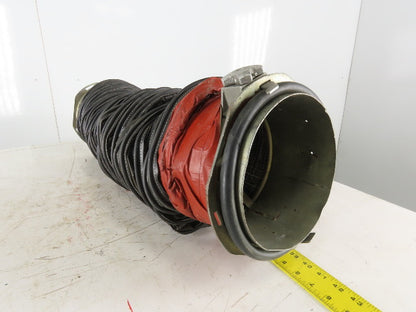 AS38386C2B010L 8" ID Wire Wound Air Duct Portable AC Unit Flexible Hose 10'