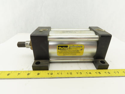 Parker 03.25 C2MAU19A 3-1/4" Bore 4" Stroke 1" Rod Double Acting Air Cylinder