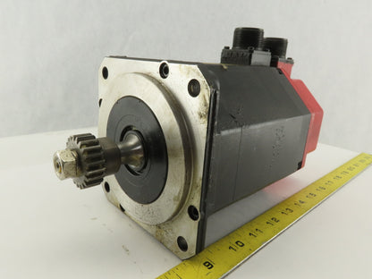 Fanuc A06B-0162-B075 aM6/3000 1.4kW 3000RPM 144VAC 200Hz AC Servo Motor