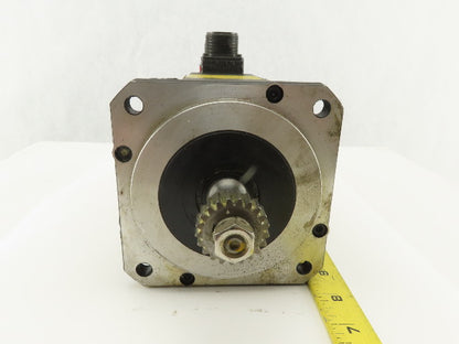 Fanuc A06B-0162-B075 aM6/3000 1.4kW 3000RPM 144VAC 200Hz AC Servo Motor