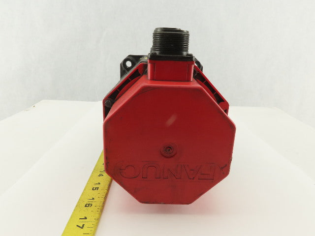 Fanuc A06B-0162-B075 aM6/3000 1.4kW 3000RPM 144VAC 200Hz AC Servo Motor
