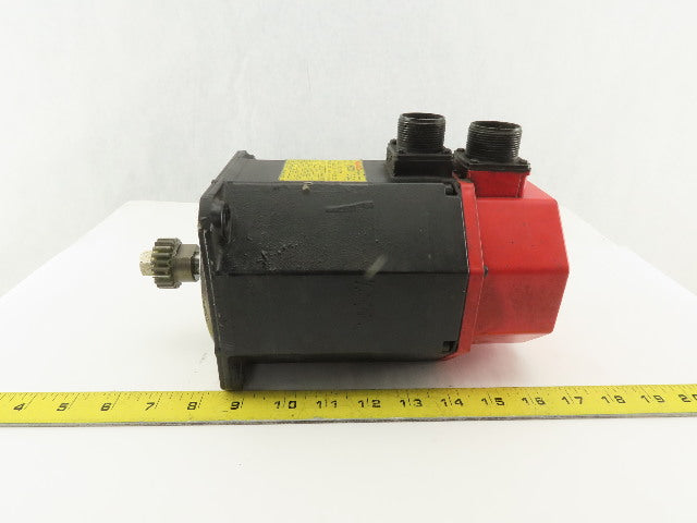 Fanuc A06B-0162-B075 aM6/3000 1.4kW 3000RPM 144VAC 200Hz AC Servo Motor
