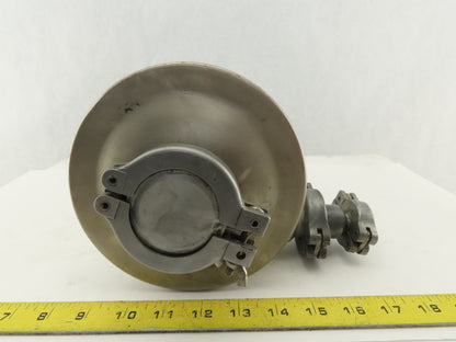 Leybold AS 8-16 Vacuum Pump System Dust Separator Canister 1" x 1/2" Ports