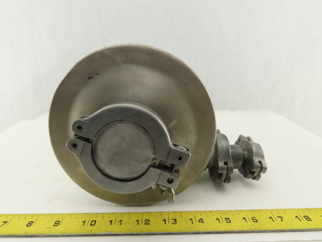 Leybold AS 8-16 Vacuum Pump System Dust Separator Canister 1" x 1/2" Ports