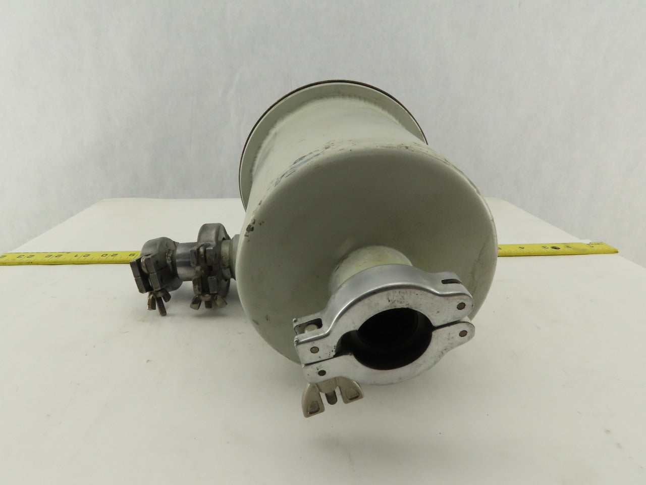 Leybold AS 8-16 Vacuum Pump System Dust Separator Canister 1" x 1/2" Ports