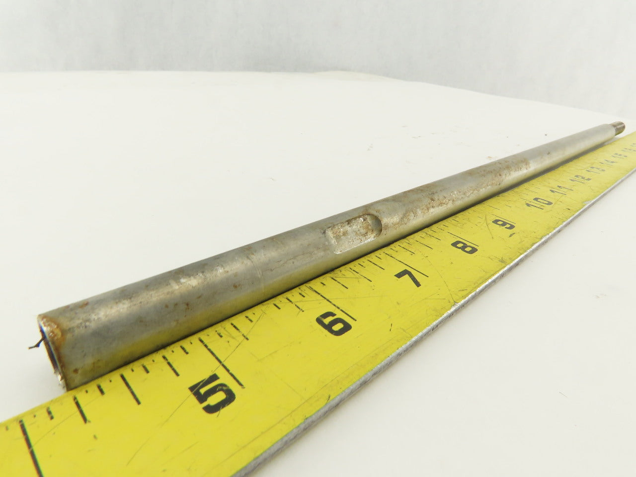 3/8-16 Male x 3/8-24 Female Stainless Threaded Air Cylinder Tie Rod 14-1/2" OAL
