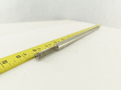 3/8-16 Male x 3/8-24 Female Stainless Threaded Air Cylinder Tie Rod 14-1/2" OAL