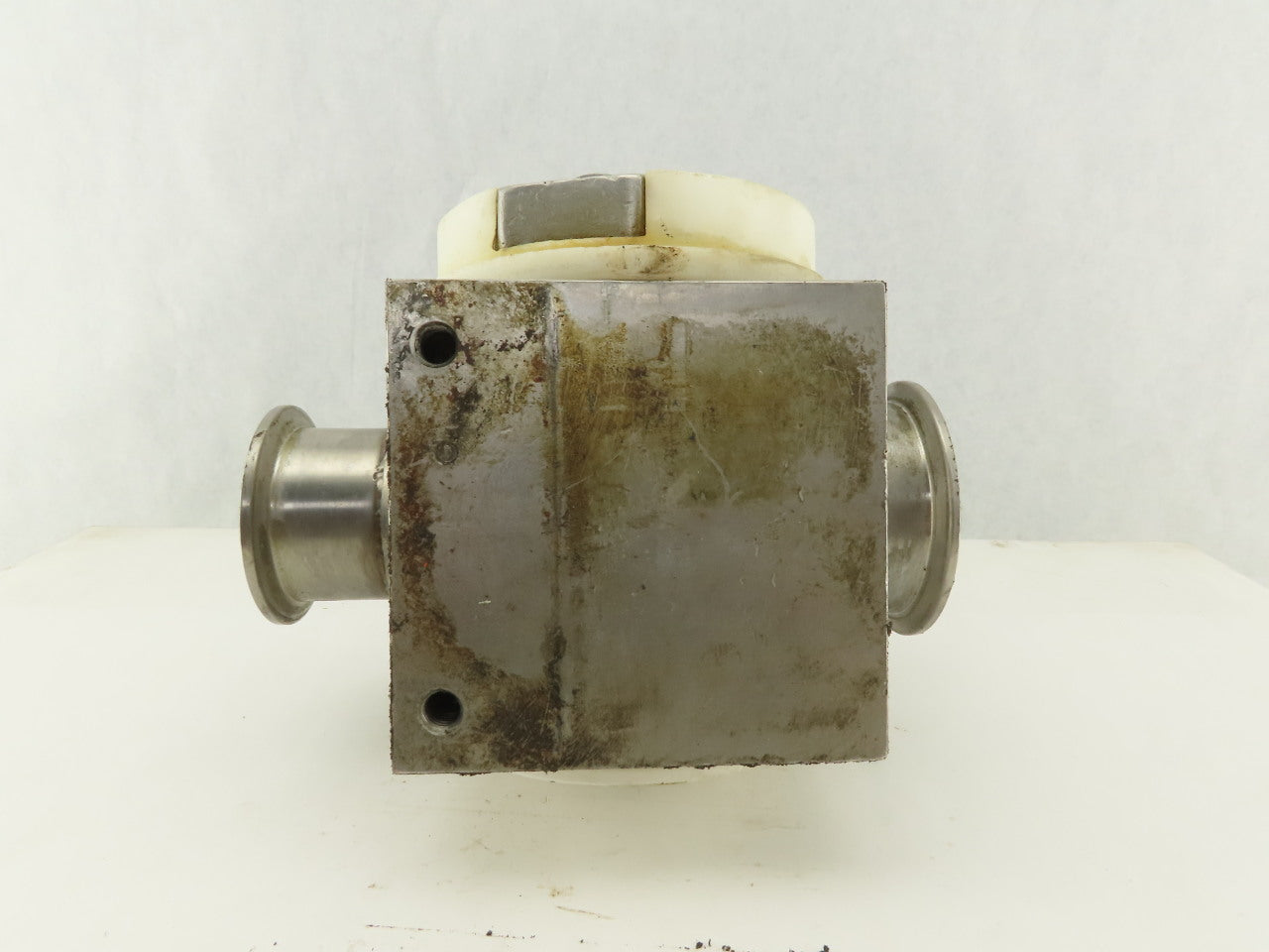 2" x 3" Sanitary Stainless Steel Block 3 Way Diverter Valve