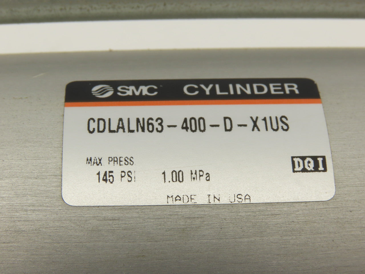 SMC CDLALN63-400-D-X1US 63mm Bore 400mm Stroke Double Acting Rod Lock Cylinder