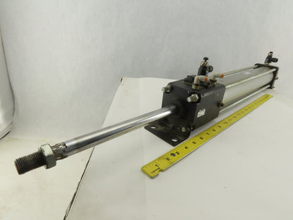 SMC CDLALN63-400-D-X1US 63mm Bore 400mm Stroke Double Acting Rod Lock Cylinder
