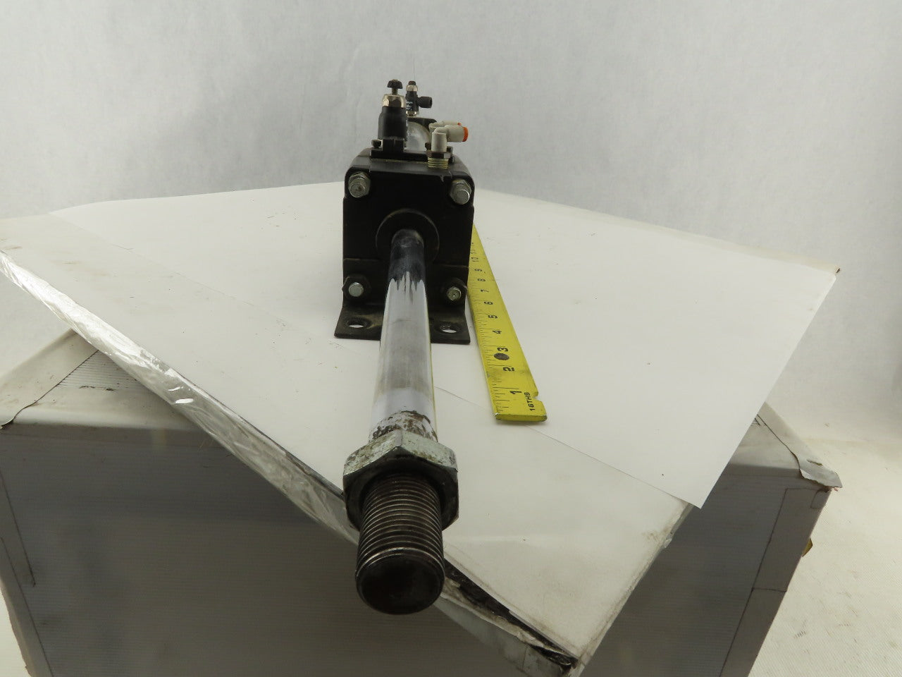 SMC CDLALN63-400-D-X1US 63mm Bore 400mm Stroke Double Acting Rod Lock Cylinder