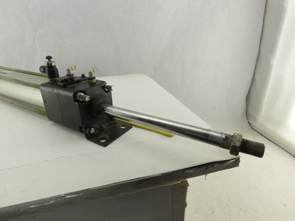 SMC CDLALN63-400-D-X1US 63mm Bore 400mm Stroke Double Acting Rod Lock Cylinder