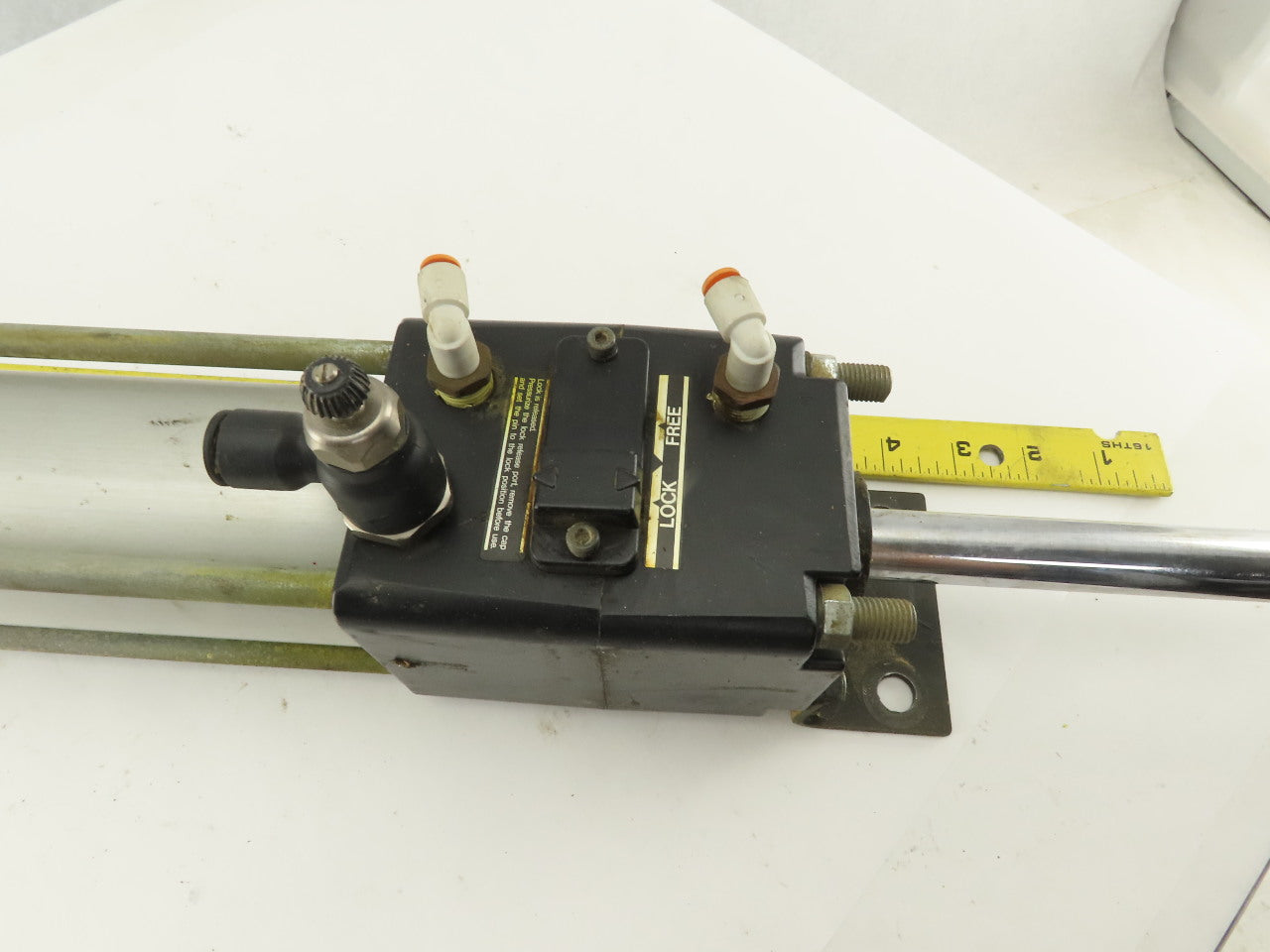 SMC CDLALN63-400-D-X1US 63mm Bore 400mm Stroke Double Acting Rod Lock Cylinder