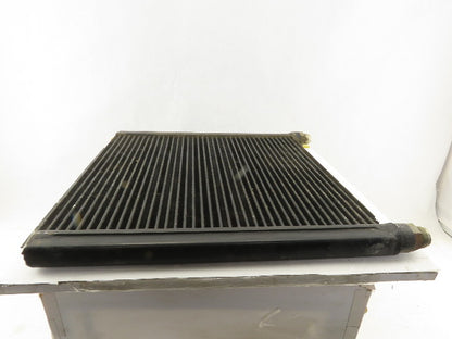 Ingersoll Rand 1E3236C 20-1/4 x 17-3/4" Finned Aluminum Cooler Plate 3/4" Ports