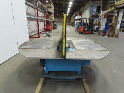 ACCUBILT Robot Welder 96" Horizontal 180° Rotary Indexing Turn Table 180VDC