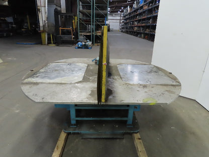 ACCUBILT Robot Welder 96" Horizontal 180° Rotary Indexing Turn Table 180VDC