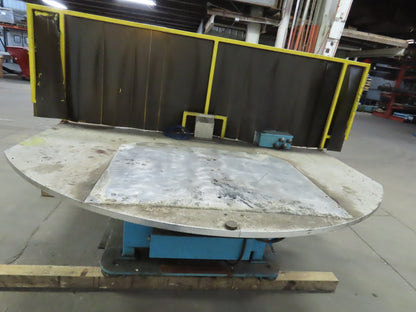 ACCUBILT Robot Welder 96" Horizontal 180° Rotary Indexing Turn Table 180VDC