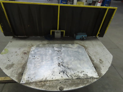 ACCUBILT Robot Welder 96" Horizontal 180° Rotary Indexing Turn Table 180VDC