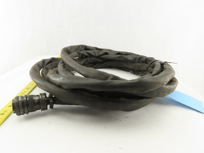 14 Pin Male Female Welding Control Cable Heat Shroud Jacketed Pigtail 25' OAL