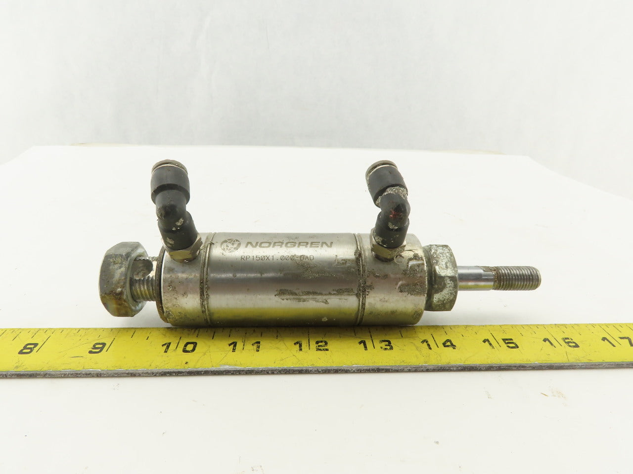 Norgren RP150X1.000-DAD 1-9/16" Bore 1" Stroke Double Acting Air Cylinder