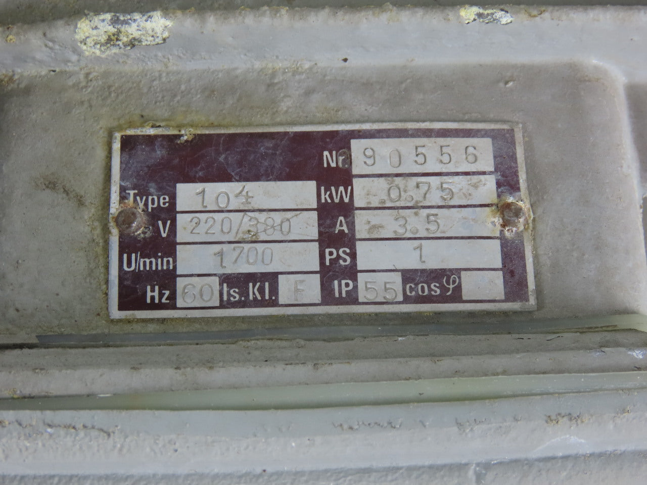 Rietschle CLFE 16V 0.75kW 230/380V 3Ph 15m3/h 1700RPM Vacuum Pump