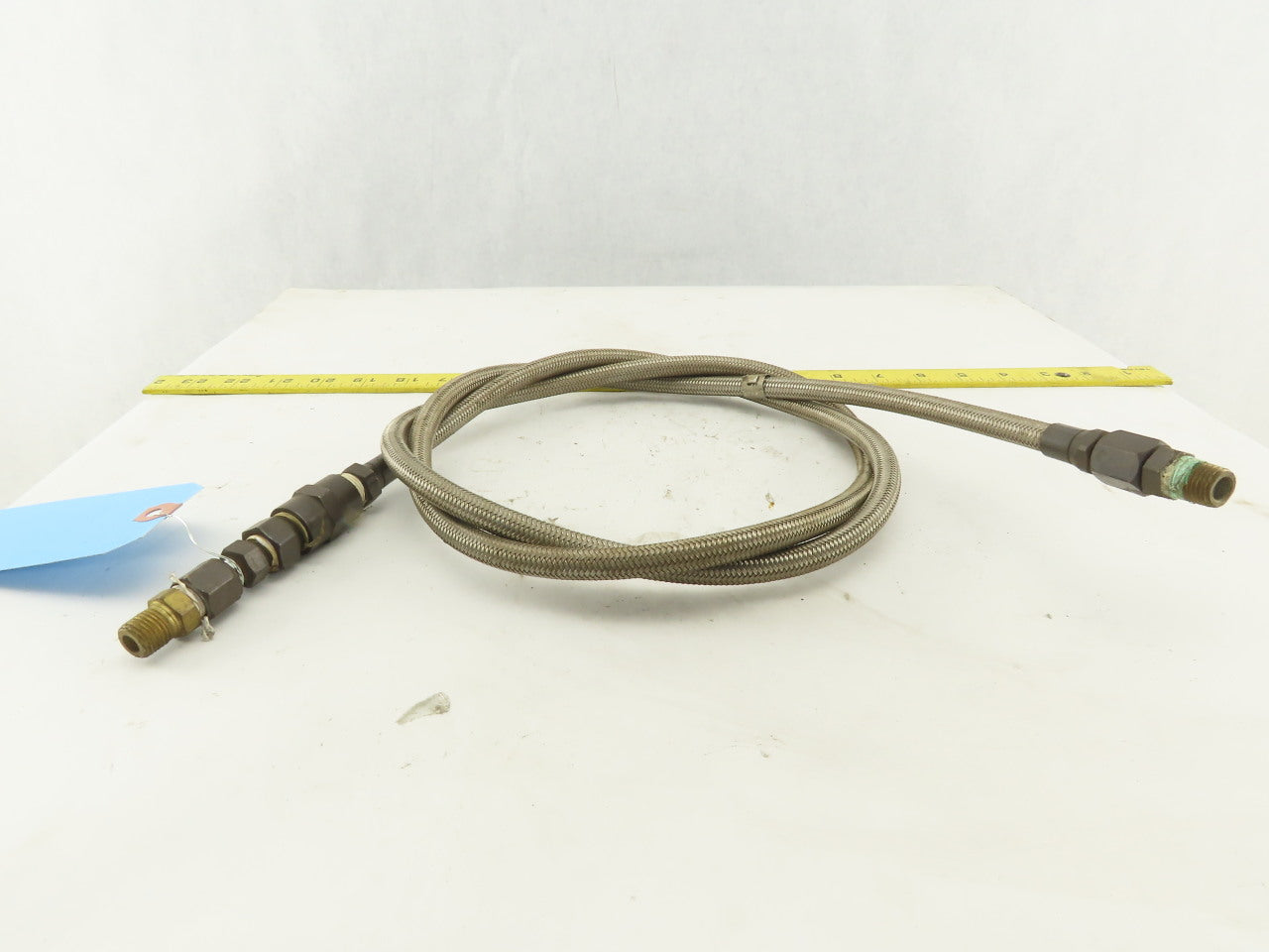3/8 x 1/4" Braided Hose Stainless Steel 2500 PSI 6'