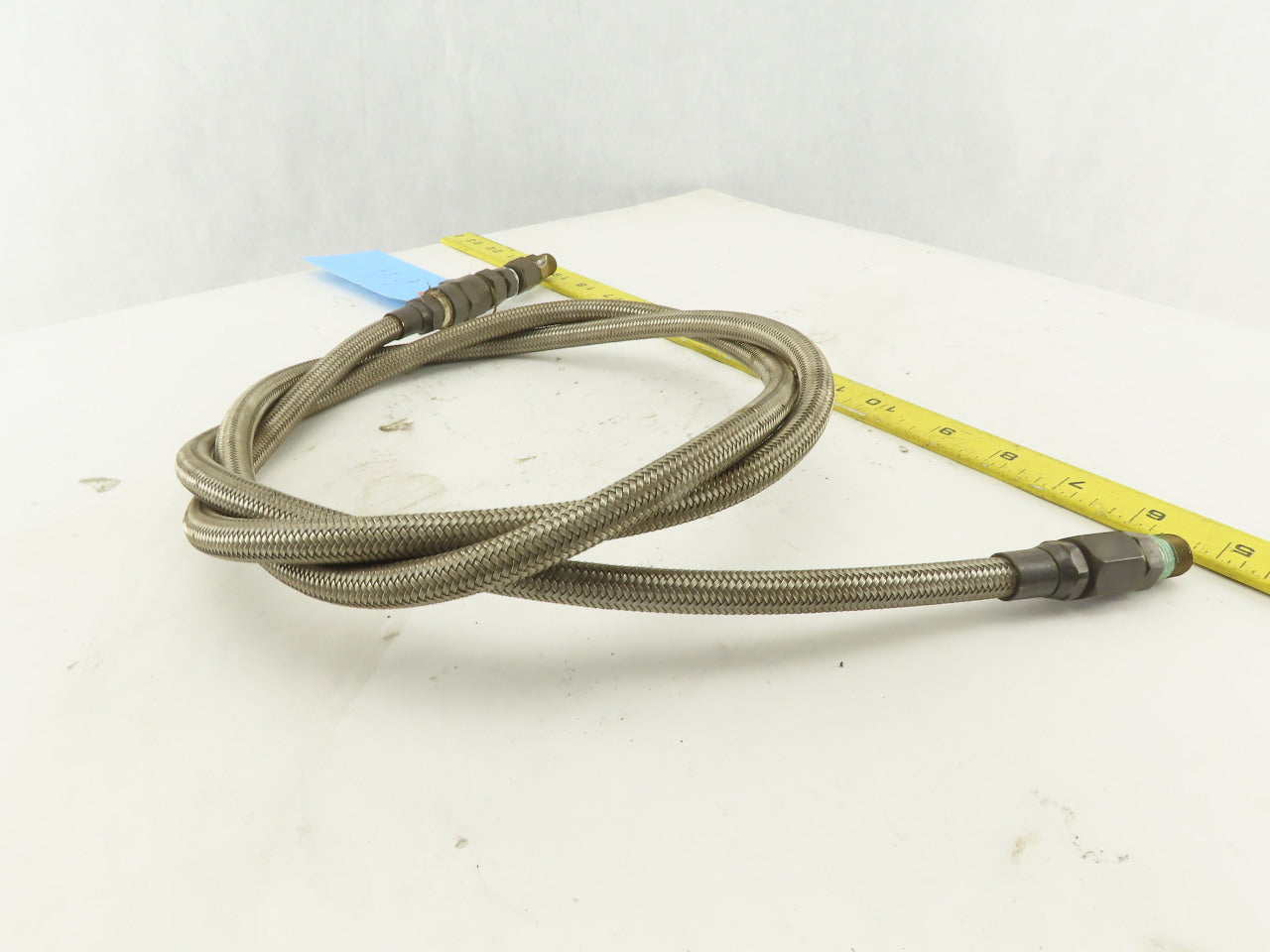 3/8 x 1/4" Braided Hose Stainless Steel 2500 PSI 6'
