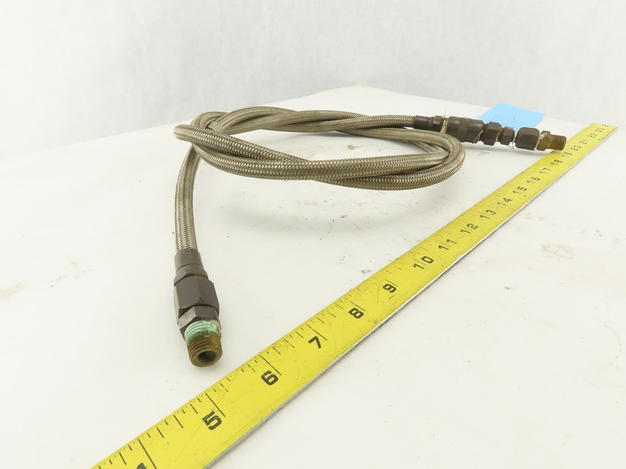 3/8 x 1/4" Braided Hose Stainless Steel 2500 PSI 6'