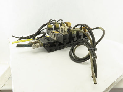 Norgren SXE9673A600028NA 5/3 Position Double Solenoid Valve Bank